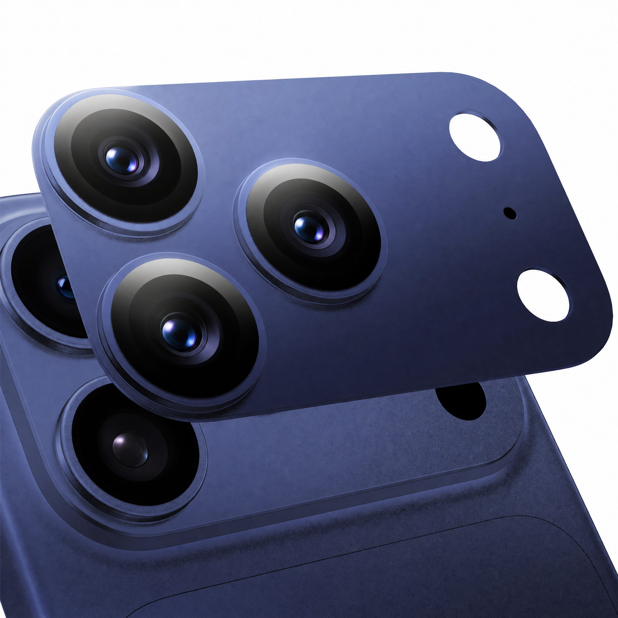 واقي عدسة كاميرا من الياقوت لـ iPhone 17 Pro/Pro Max