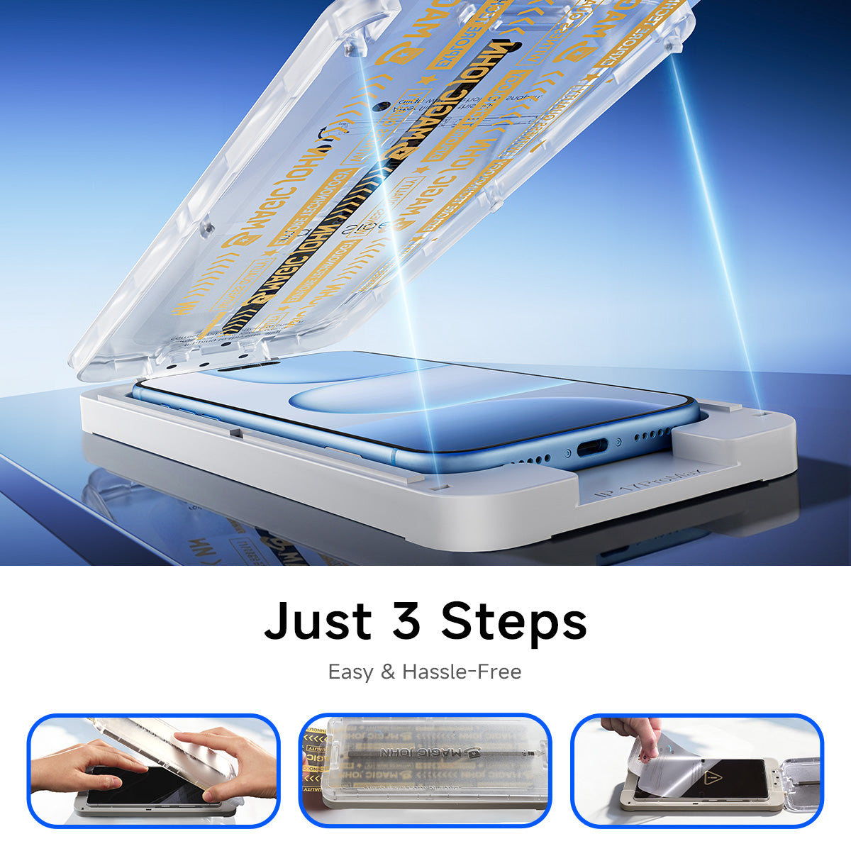 Set di accessori 3 in 1 Essential per iPhone 18