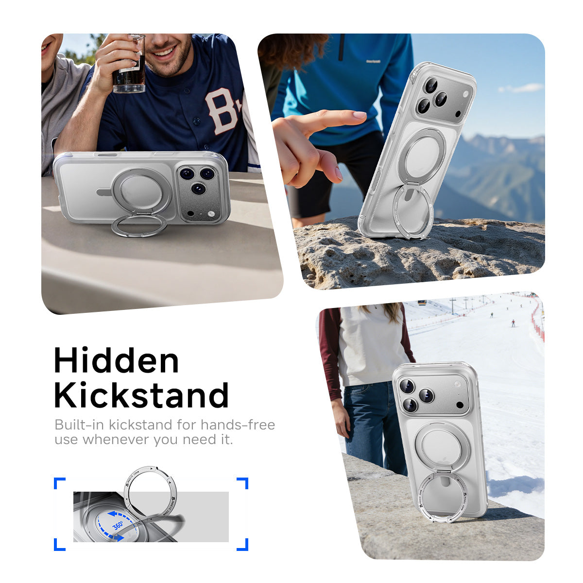 Set di accessori 3 in 1 Essential per iPhone 18