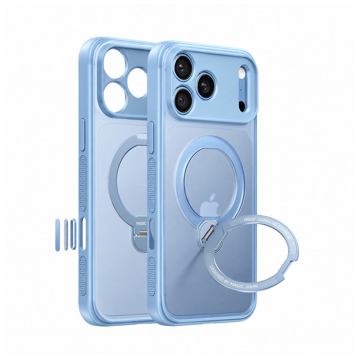 iPhone 18 K130 Full Protection Magnetic Stand Case