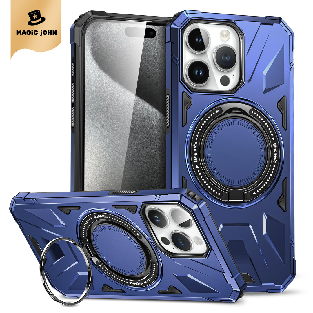 Magic John for iPhone and Samsung 23 Series: Drop Proof Rugged Protective Phone Case