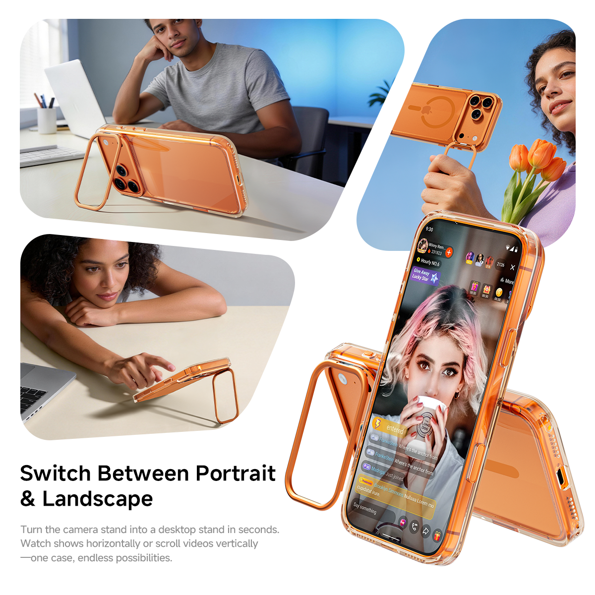 MAGICJOHN Kickstand Case