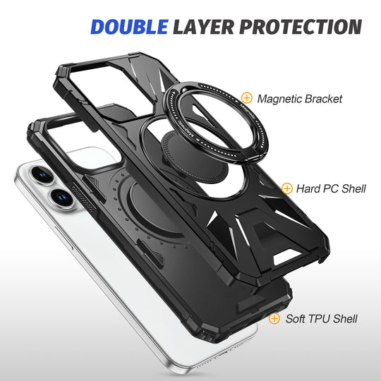 Magic John for iPhone and Samsung 23 Series: Drop Proof Rugged Protective Phone Case