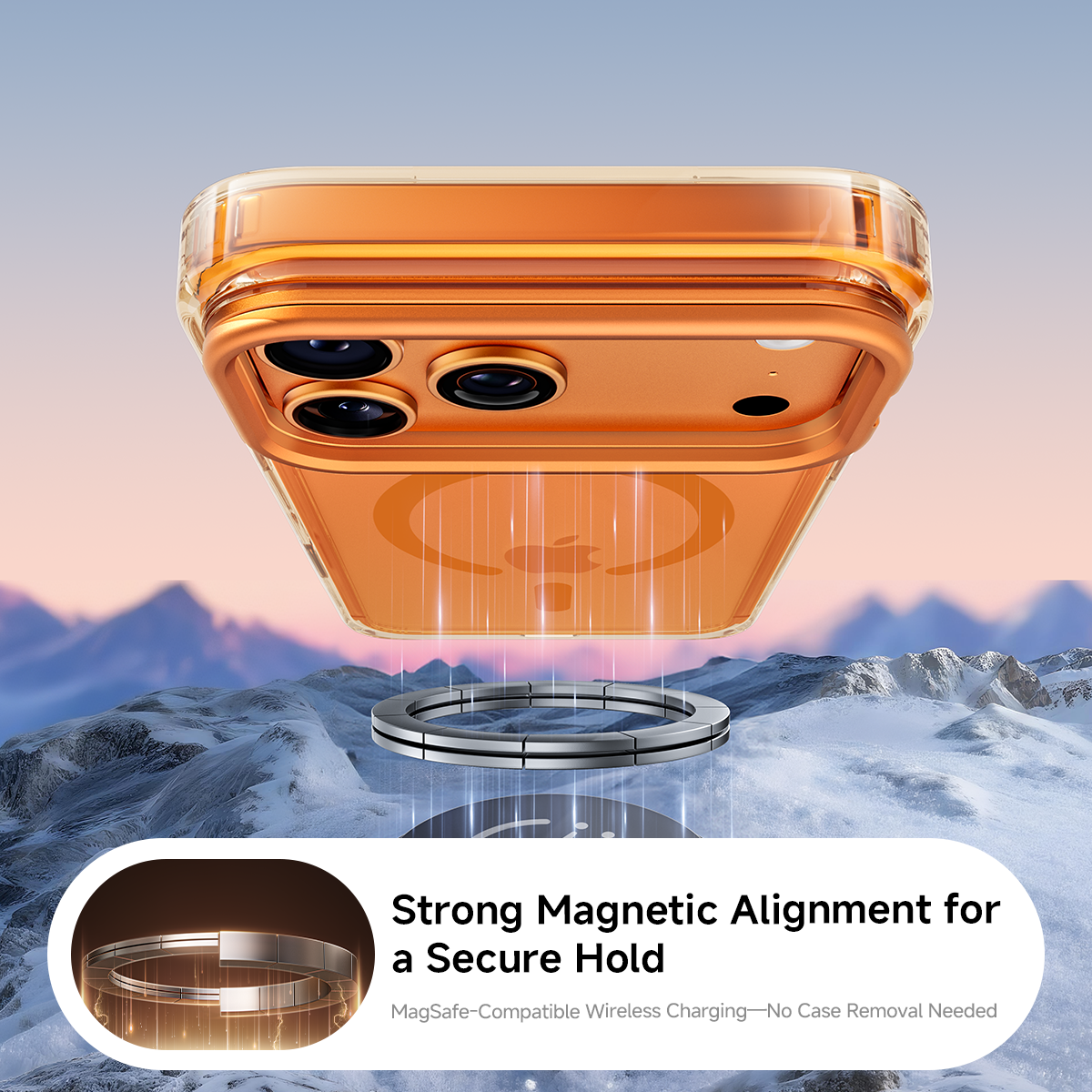 MAGIC JOHN Upgraded iPhone 17pro/ 17promax Lens Protection Kickstand Case