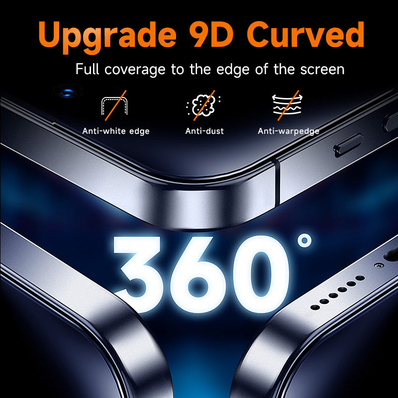 MAGIC JOHN 2025 Upgrades Eye Protection Screen Protector - Dust Free Without Bubbles