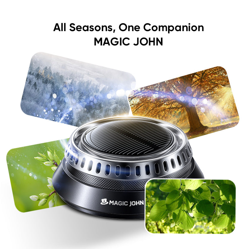 MAGIC JOHN Solar-Powered Car Diffuser