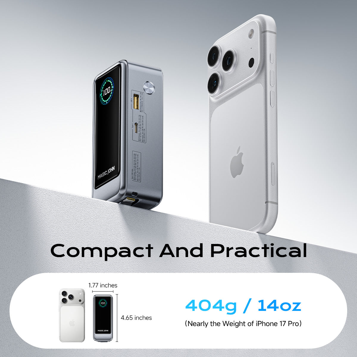 MAGIC JOHN 4-IN-1 67W Power Bank