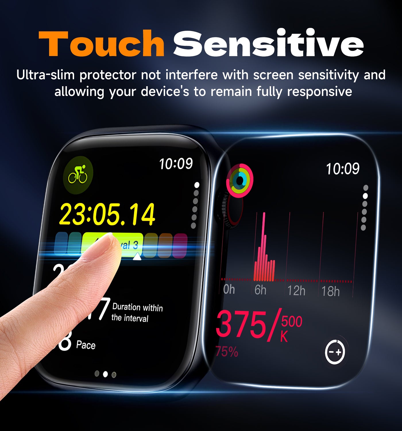 MAGIC JOHN Apple Watch Screen protector