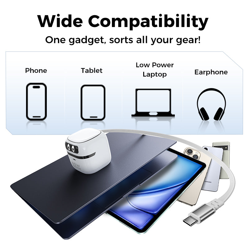 MAGIC JOHN Robot Retractable Fast Charging Charger