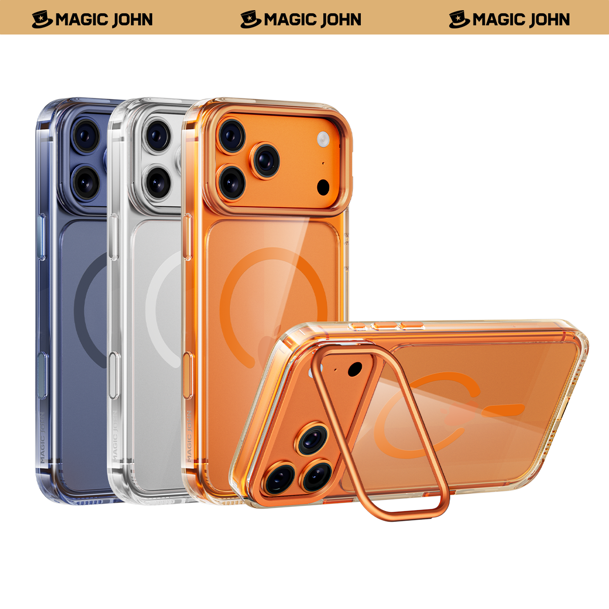 MAGICJOHN Kickstand Case