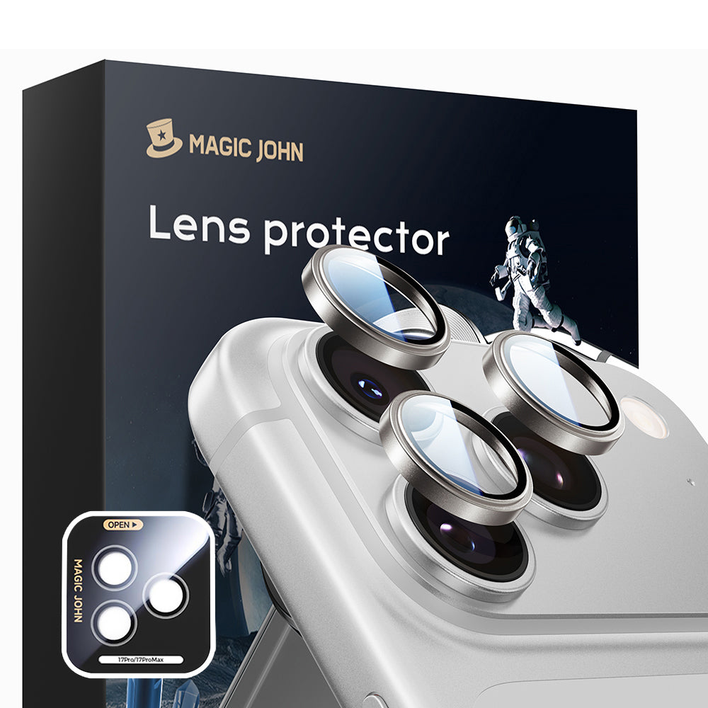 MAGIC JOHN Camera Lens Protector For iPhone 11/12/13/14/15/16/17 Series
