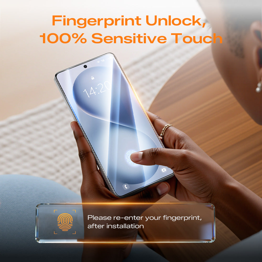 MAGIC JOHN 3rd Generation Screen Protector for Samsung - Automatic Dust Free Eco-Friendly Protection