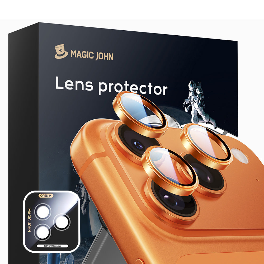 MAGIC JOHN Camera Lens Protector For iPhone 11/12/13/14/15/16/17 Series