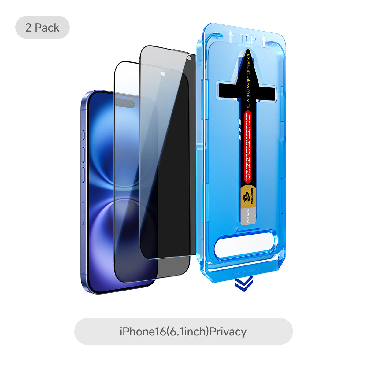 Proteggi schermo iPhone 16 Gen 2