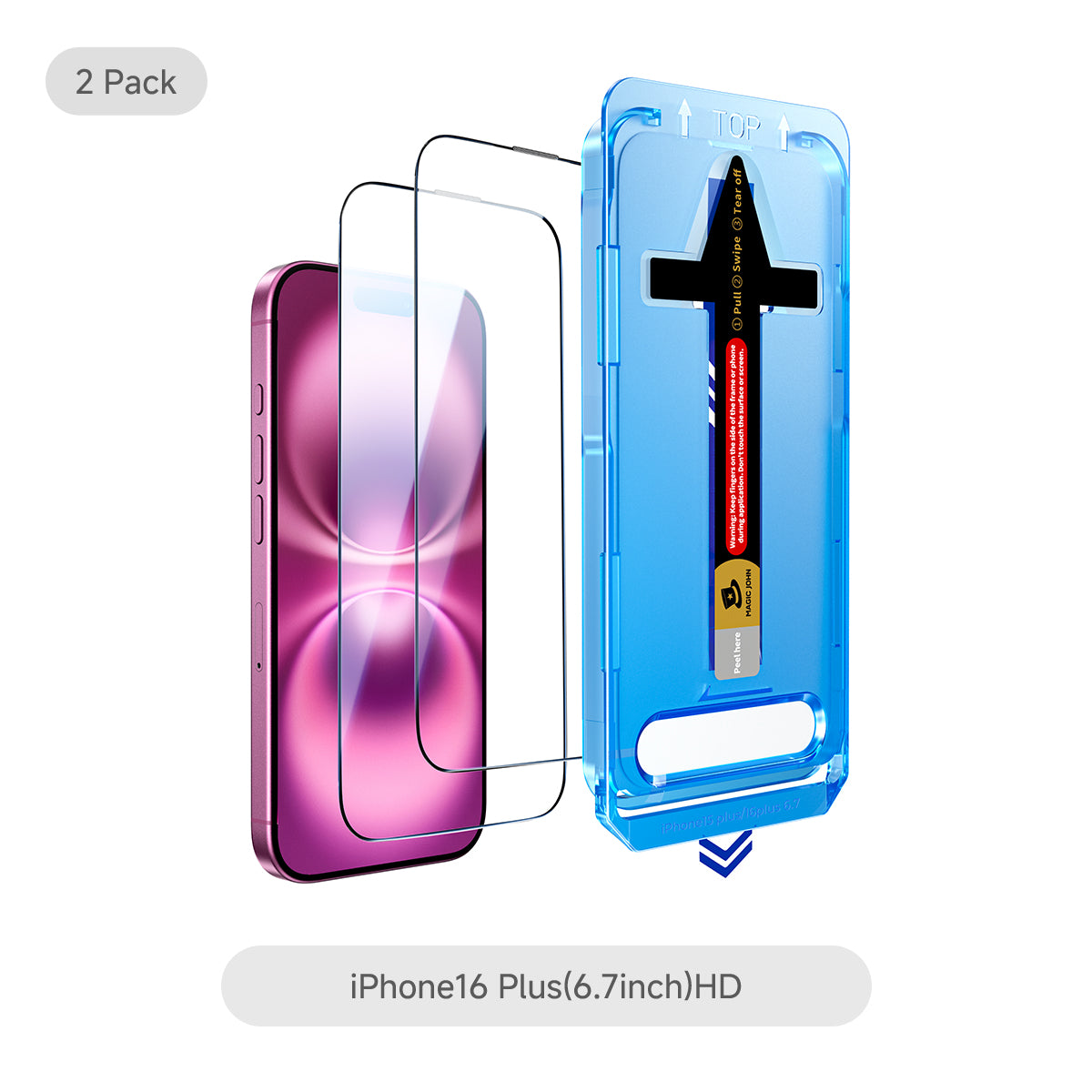 Proteggi schermo iPhone 16 Gen 2