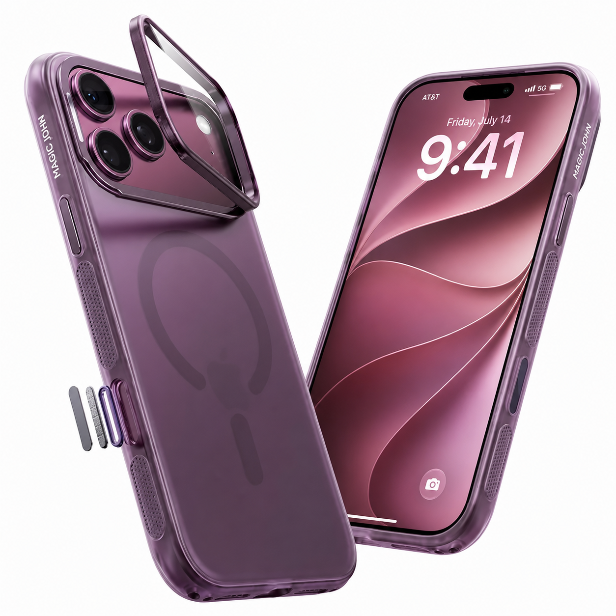 Custodia protettiva magnetica per iPhone 17 Pro/Pro Max