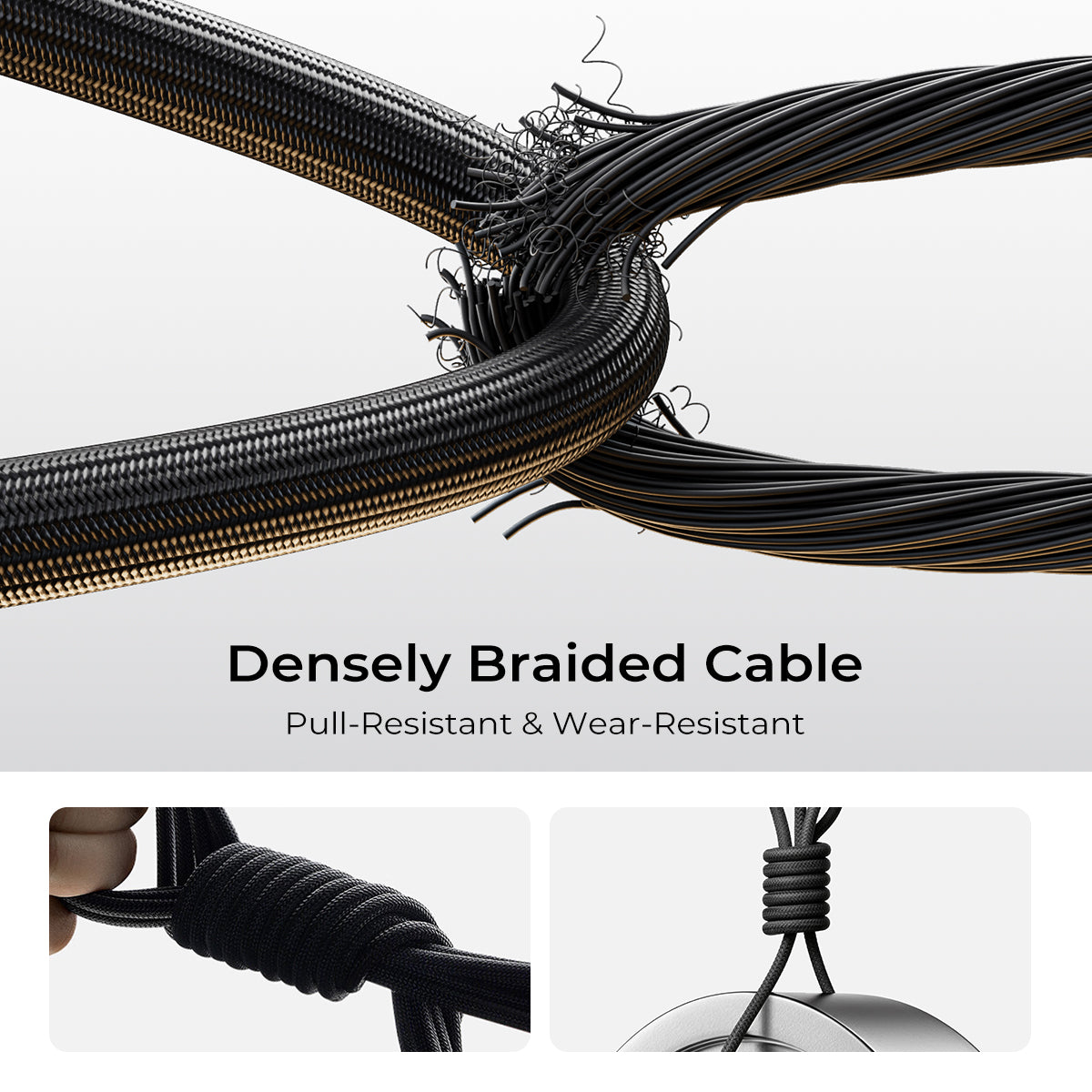 240W 2-in-1 USB-C Fast Charging Lanyard Cable