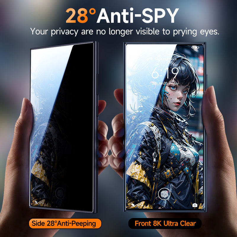 MAGIC JOHN 2nd Generation Samsung Screen Protector - Dust Free Without Bubbles