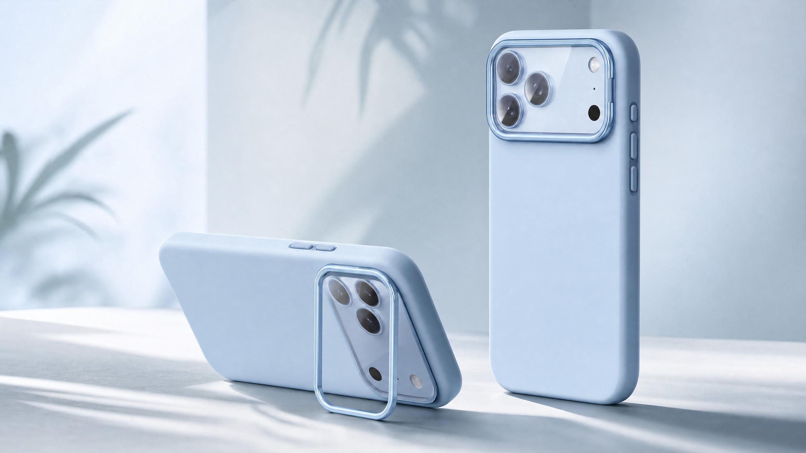 Liquid Silicone Meets a Built-In Stand