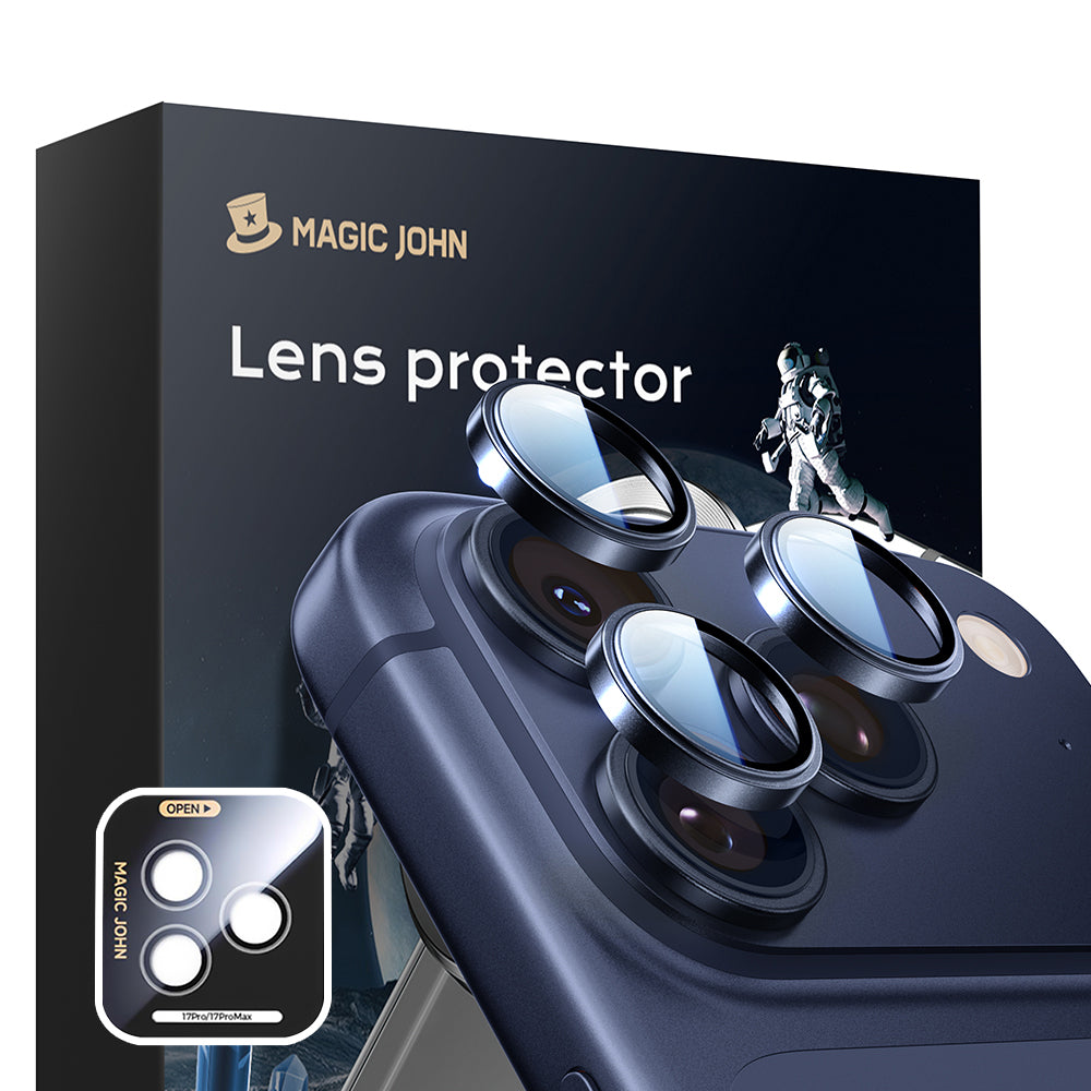 MAGIC JOHN Camera Lens Protector For iPhone 11/12/13/14/15/16/17 Series