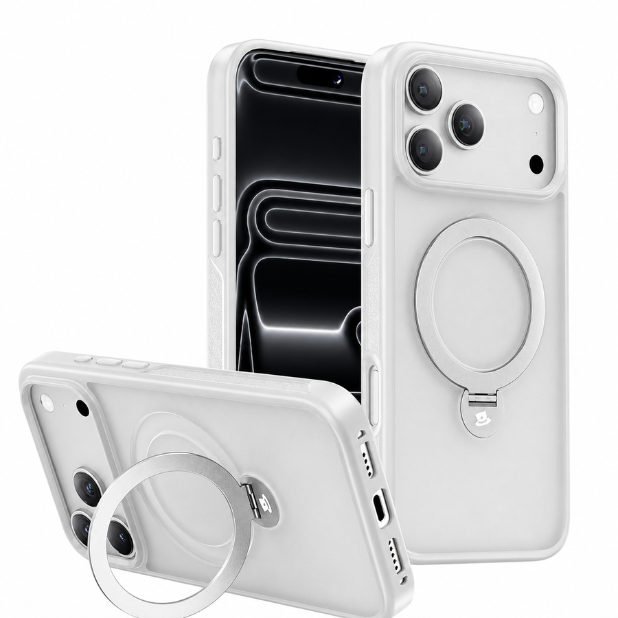 iPhone 17 360° Invisible Magnetic Stand Case