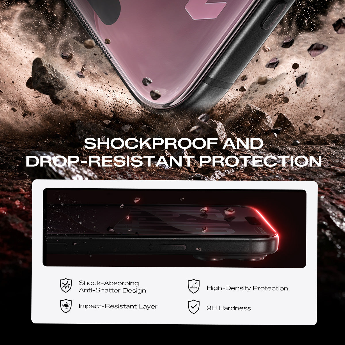 Protector de pantalla para el iPhone 17 (2.ª generación)