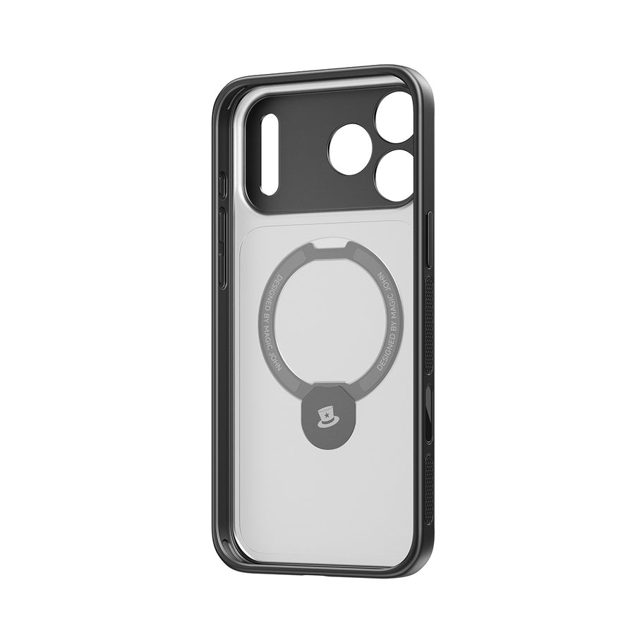 マジックジョン 360° インビジブルマグネティックスタンドフォンケース