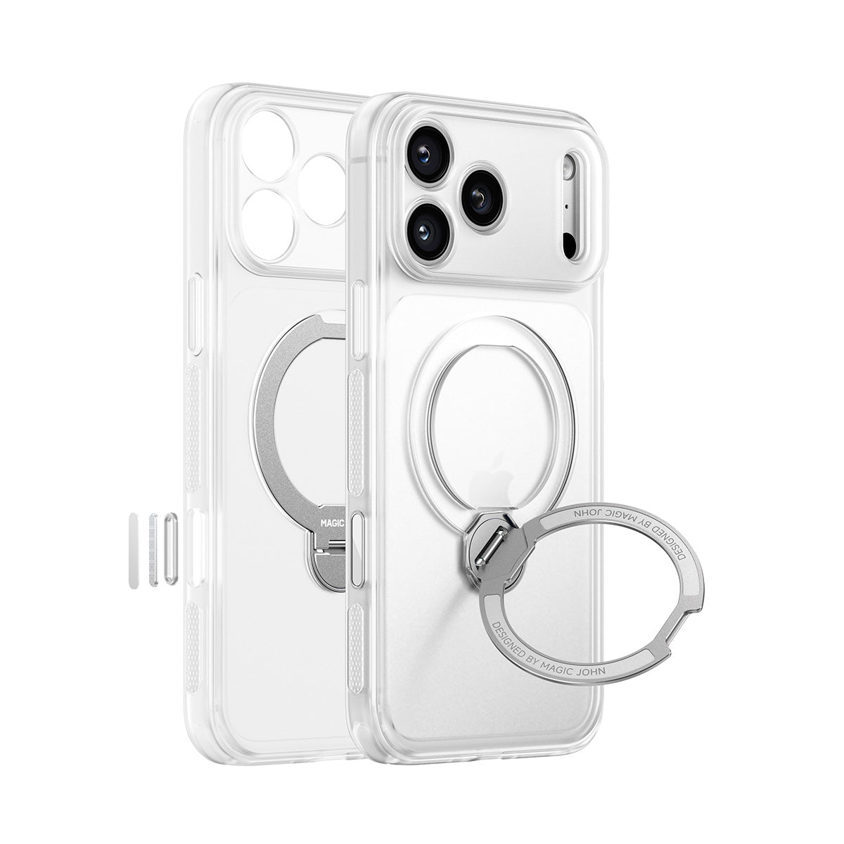iPhone 18 K130 Full Protection Magnetic Stand Case