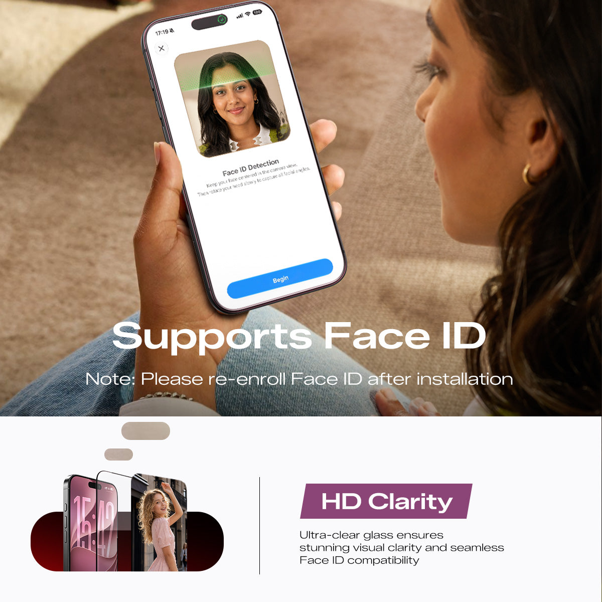 Protezione per lo schermo dell'iPhone 18 Gen 2