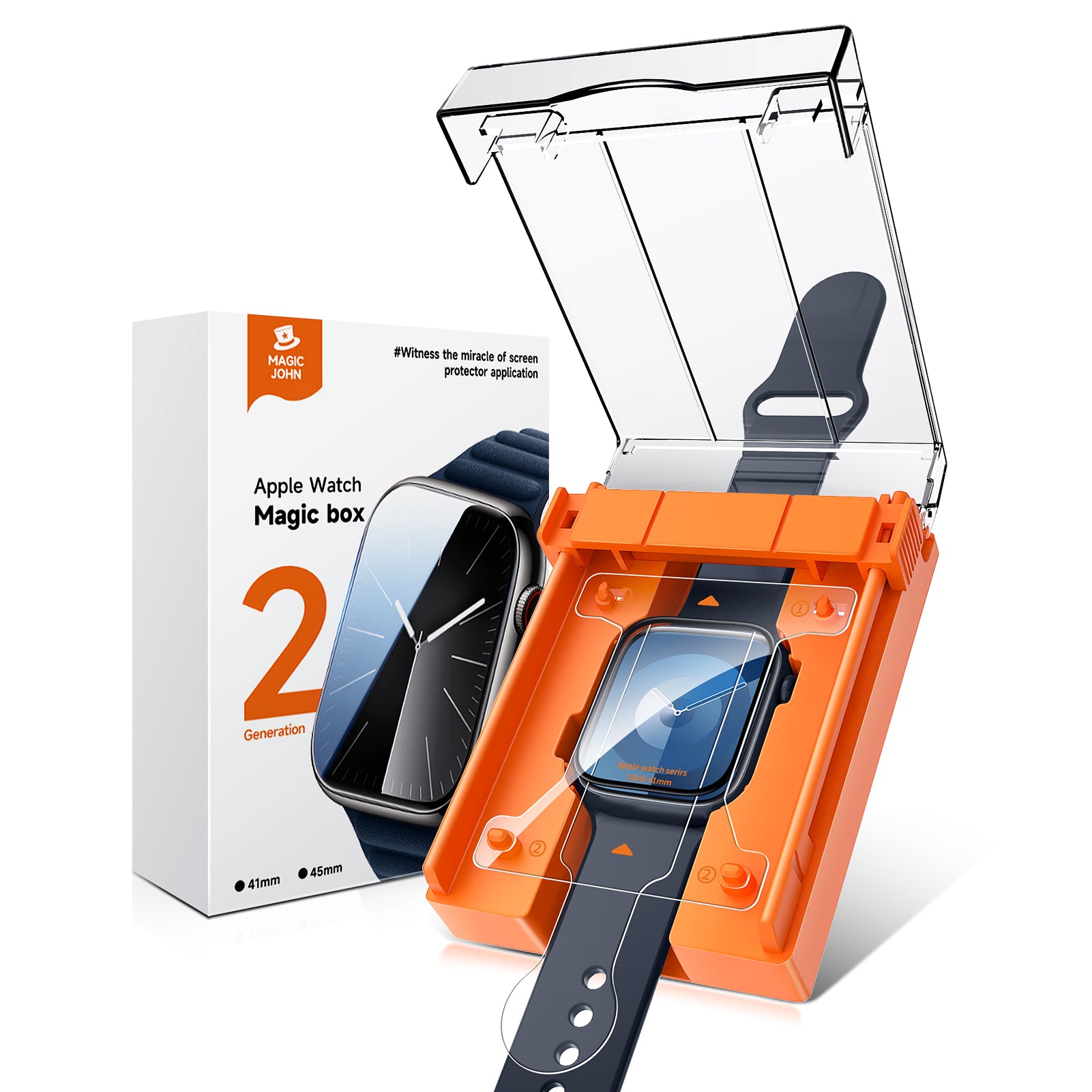 New-MAGICJOHN  Apple Watch Screen protector