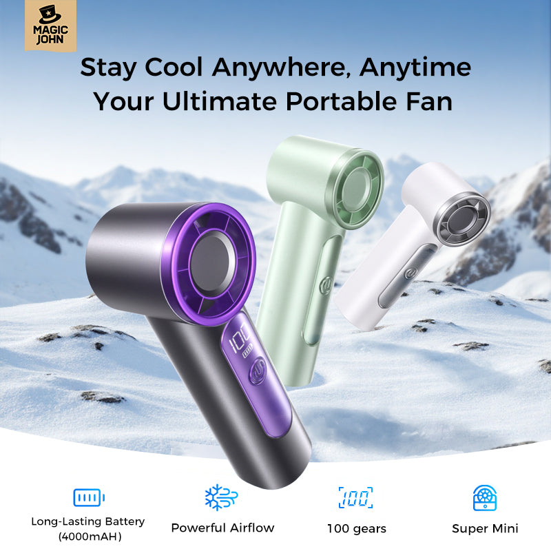 MAGIC JOHN Portable Pocket Fan