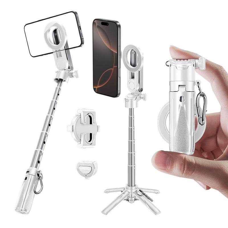 MAGIC JOHN Tragbarer multifunktionaler Selfie-Stick
