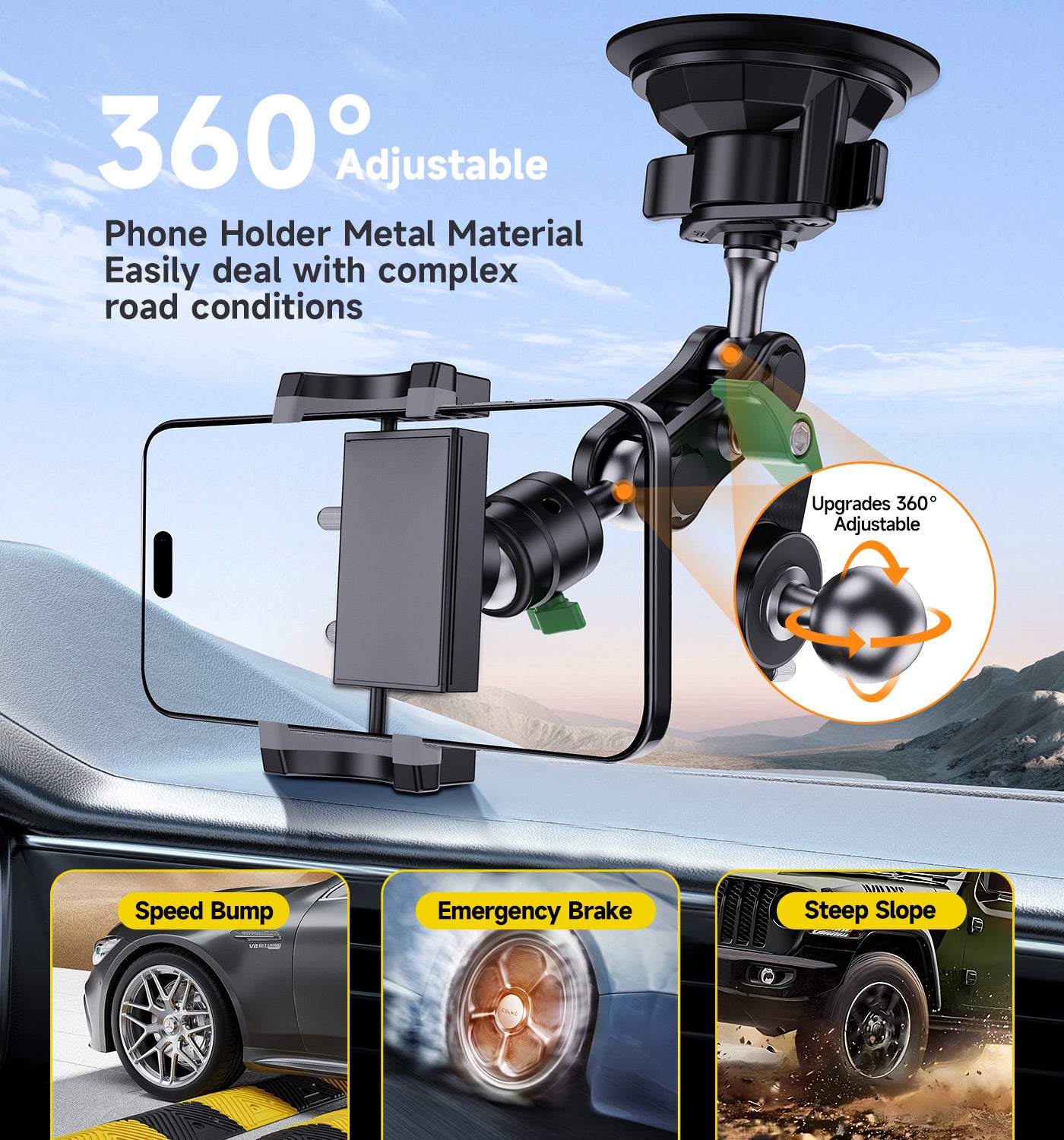 [NEW IN] MAGICJOHN Almighty High-Performance Ultra-Durable Car Phone Holder