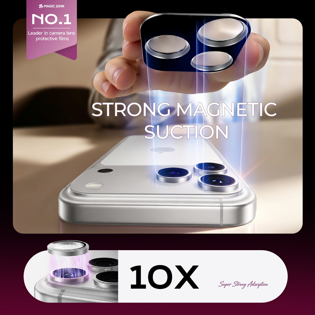 iPhone 18 Magnetic Lens Protector