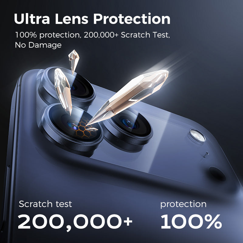 MAGIC JOHN Camera Lens Protector For iPhone 11/12/13/14/15/16/17 Series