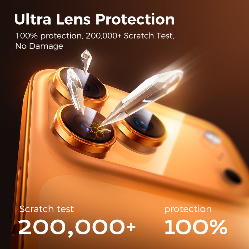 MAGIC JOHN Camera Lens Protector For iPhone 11/12/13/14/15/16/17 Series