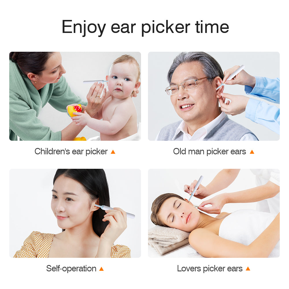 MAGICJOHN 360° Ear Cleaner with 1296P Camera