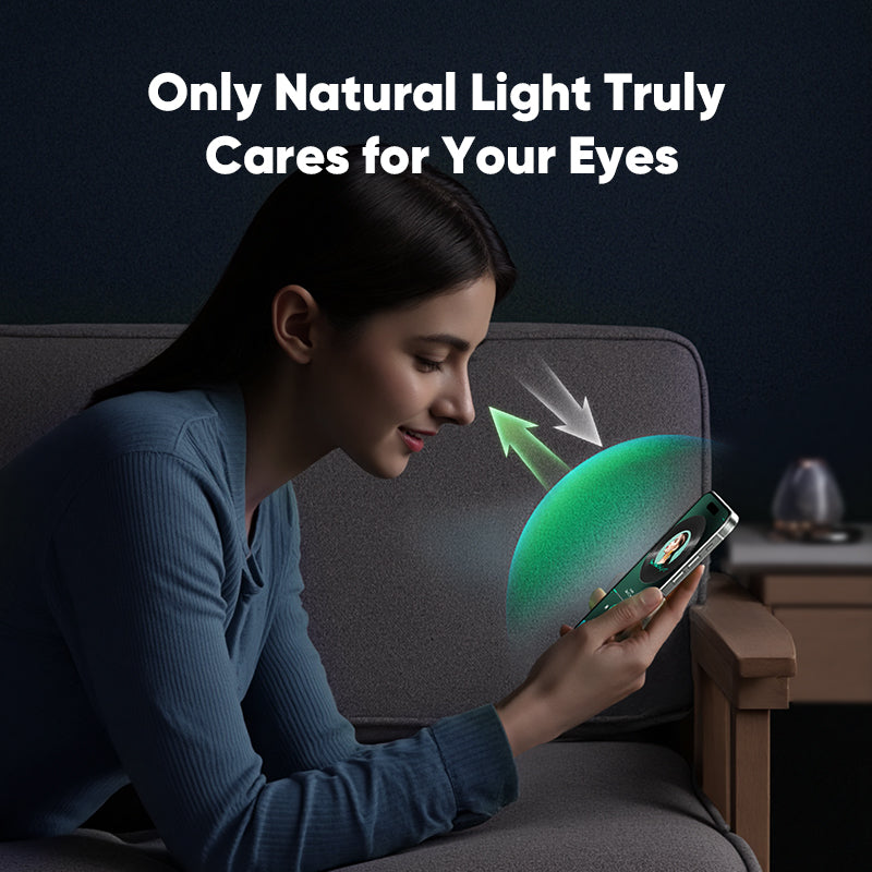MAGIC JOHN 2025 Upgrades Eye Protection Screen Protector - Dust Free Without Bubbles