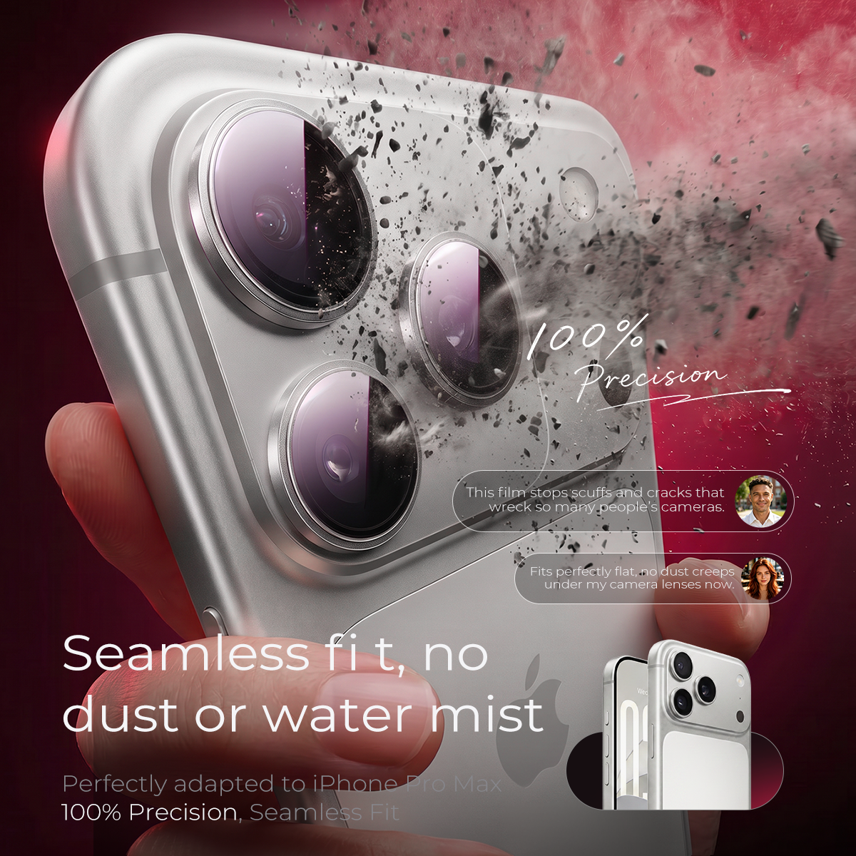 iPhone 18 Magnetic Lens Protector