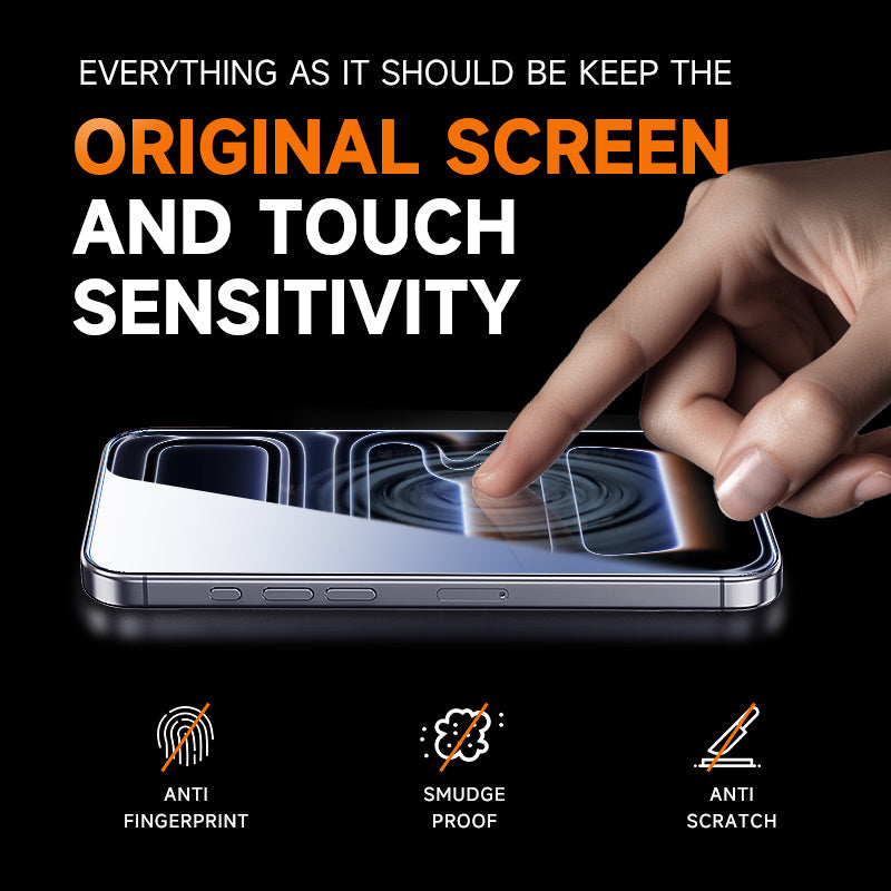 MAGIC JOHN iPhone 17/ Air/ Pro/ Pro Max Screen Protector - Dust Free Without Bubbles