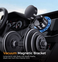 MAGIC JOHN Foldable Portable Vacuum Magnetic Cell Phone Holder