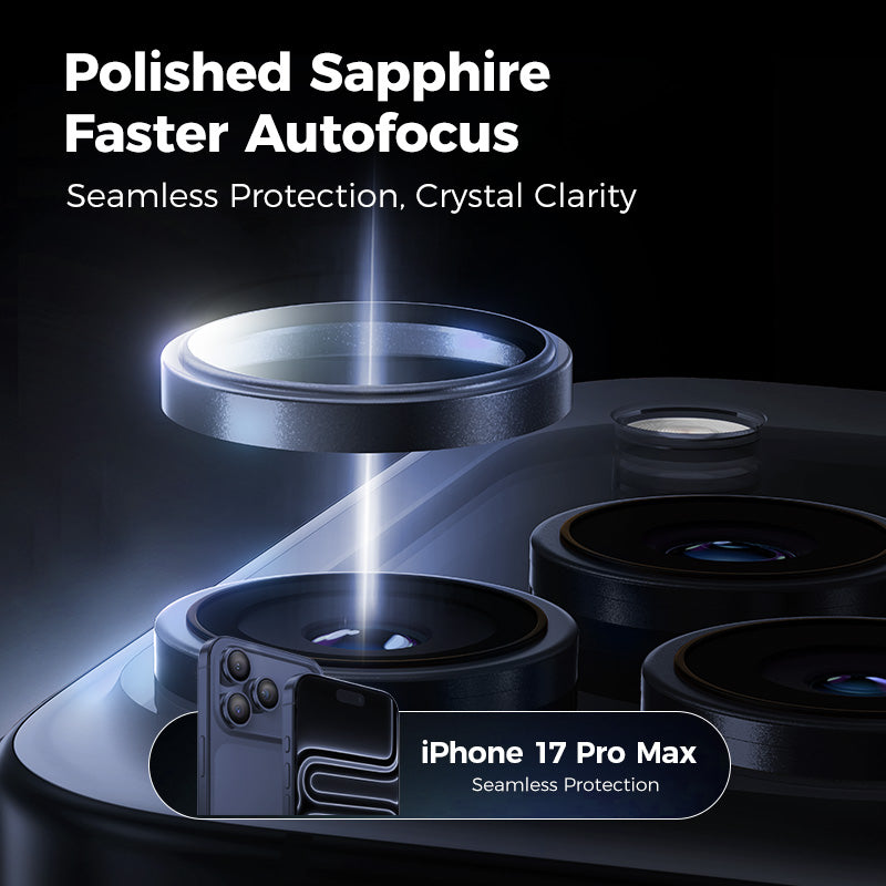 MAGIC JOHN Camera Lens Protector For iPhone 11/12/13/14/15/16/17 Series