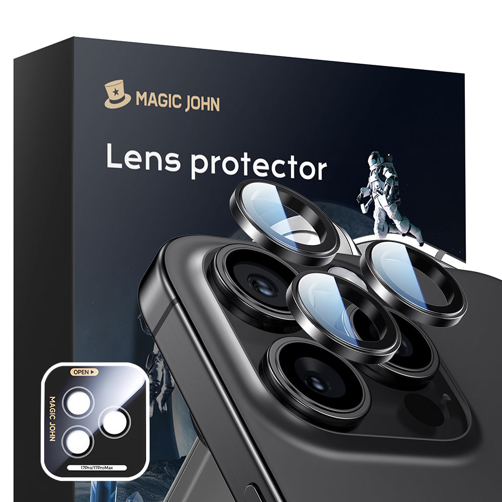 MAGIC JOHN Camera Lens Protector For iPhone 11/12/13/14/15/16/17 Series