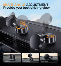 MAGIC JOHN Foldable Portable Vacuum Magnetic Cell Phone Holder