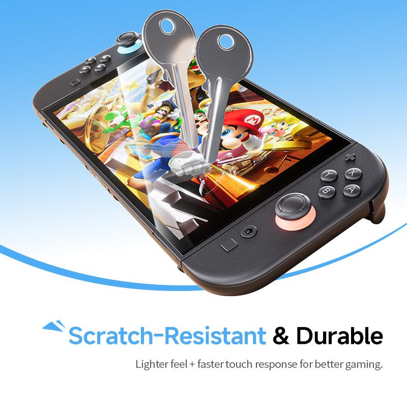 MAGIC JOHN Nintendo Switch 2 Screen Protector - One-Touch Easy Application Ultimate Protection