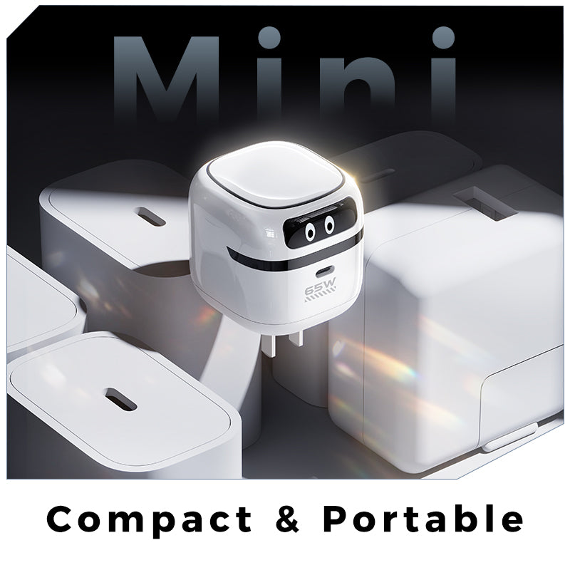 Caricatore GaN retrattile robot da 65 W