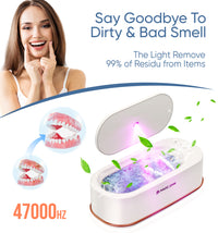 MAGIC JOHN Ultrasonic Cleaner: 360° All-Round Deep Cleaning