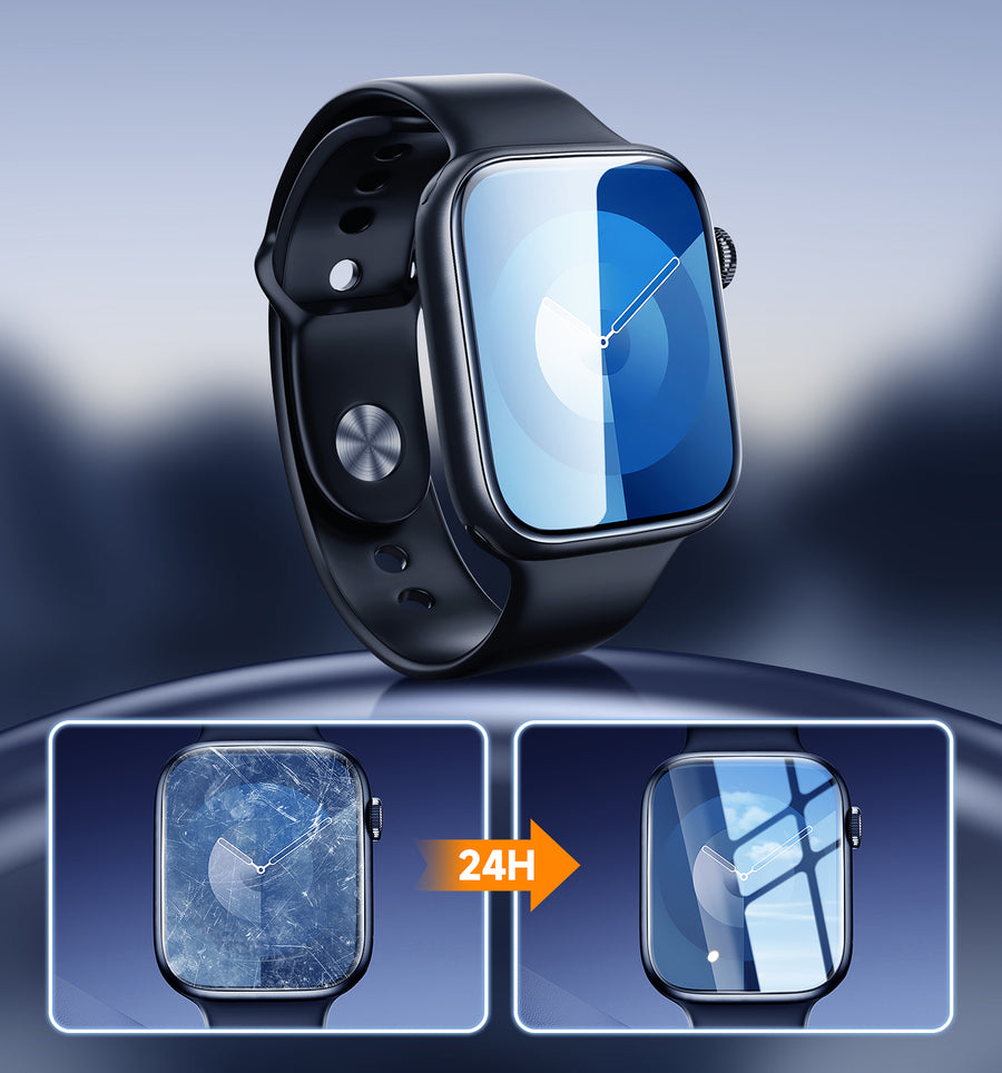 Apple Watch Displayschutzfolie, 2er-Pack