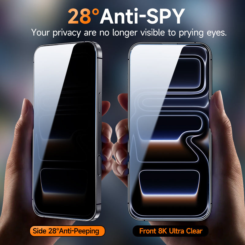 MAGIC JOHN iPhone 17/ Air/ Pro/ Pro Max Screen Protector - Dust Free Without Bubbles