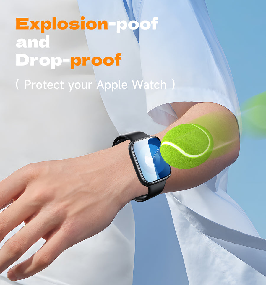 Apple Watch Displayschutzfolie, 2er-Pack